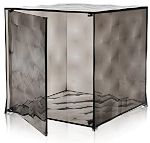 Kartell Optic Contenitore, Con antina, Fume
