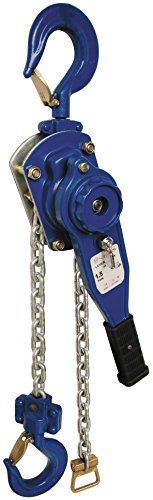 LiftinGear 1000kg Lever Hoist Manual Ratchet Hand Chain Winch Lifting Come Along Pulley (1.5mtr)
