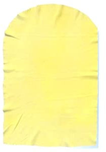 LIMPIARCOCHE.COM SANMARINO Gamuza Piel Natural Secado Coche: TAMAÑO Nº. 5 (60x37 CM.)