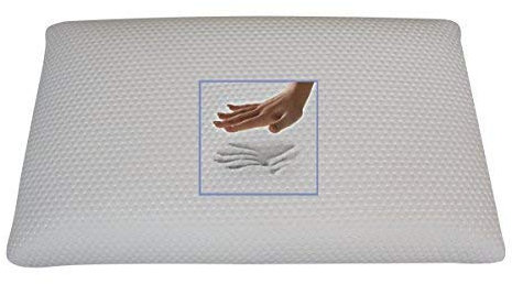 Orthopädisches Viscokissen Visco Kopfkissen Visko Nackenkissen viscoelastisches Nackenstützkissen 80 x 40 x 16 cm Memory Schaum viskoelastisches Schlafkissen weiches Kissen Fernsehkissen / Lesekissen