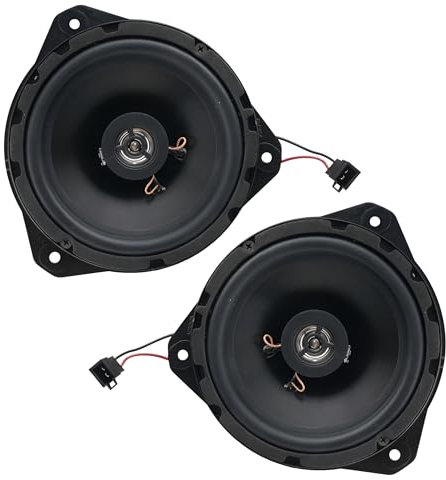 Sound-way Kit Autoradio Haut-parleurs Enceintes 2 Voie 16,5 cm 120 Watts Compatible avec Fiat, Opel, Alfa Romeo, Renault, Lancia, Peugeot, Citroen, Ford