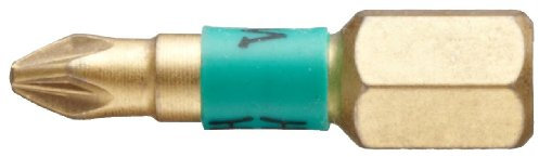Wera Bi-Torsion Insert Bit - Diamond Coated Pozi Tip Pz1 X 25 Mm