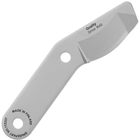 Fiskars Quantum - Cuchilla para podaderas de dos manos M y L (corte de sesgado con gancho)
