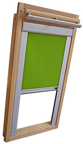Easy-Shadow Dachfenster Verdunkelungsrollo Komfort Rollo für Typ Roto WDF R4 / R7 / R45 / R48 / R75 / R78 / R4_K/H R7_K/H Größe 5/9 - in der Farbe limone
