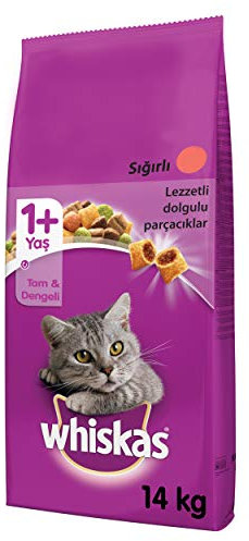 WHISKAS Rind mit Karotte 14kg