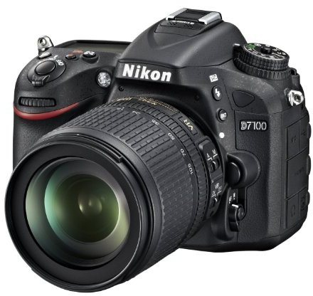 Nikon D7100 Juego de cámara SLR 24.1MP CMOS 6000 x 4000Pixeles Negro - Cámara Digital (24,1 MP, 6000 x 4000 Pixeles, CMOS, 5,8X, Full HD, Negro)
