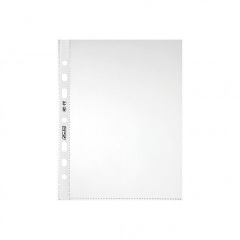 Herlitz 5825252 Prospekthülle A5 Standard glasklar, PP, 0,05 mm, transparent, dokumentenecht (1000 Stück, A5 glasklar)