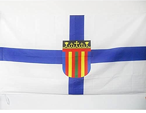 AZ FLAG - Drapeau Coptes chrétiens d'Égypte - 150x90 cm - Drapeau Copte Égyptien 100% Polyester Avec Fourreau et cordelette - Pavillon 110 g