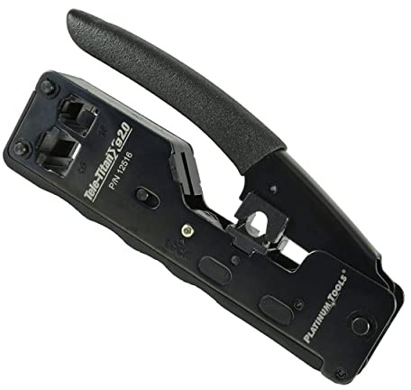 Platinum Tools 12516C pinza crimpatrice Nero