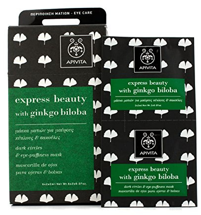 APIVITA EXPRESS MASCARILLA OJOS GINKGO 2 UDS