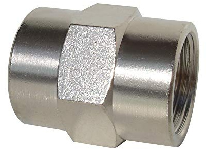 Cevik CA-280/5 - Accesorio De Neumatica Manguito roscado hembra de 1/4” a 1/4”