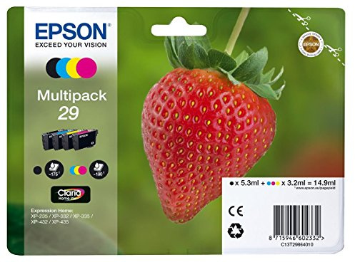 Epson C13T29864010 - XP235/332/335/432/435 Mult PK STA BK CMY