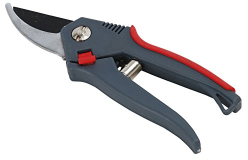 GREENGERS - Sécateurs et ciseaux de jardinage, Sécateur avec blocage - Sécateur avec verrouillage, capacité de coupe 14mm - Poignée bi-matière, Ciseau de jardin, ciseau à fleurs, coupe branche