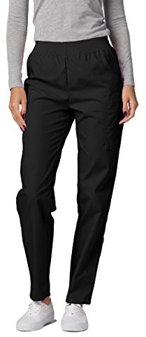 Adar Universal Divise Sanitarie Donna - Pantaloni Cargo Affusolati per Camice - 503 - Black - XXS