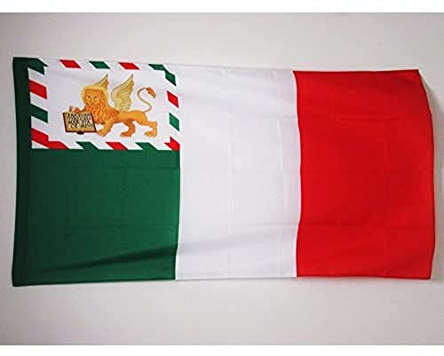AZ FLAG Bandiera Repubblica di San Marco 150x90 cm Poliestere 100D Asola | Uso interno ed esterno bandiera decorativa di Venezia doppie cuciture e bordi rinforzati con guaina per asta
