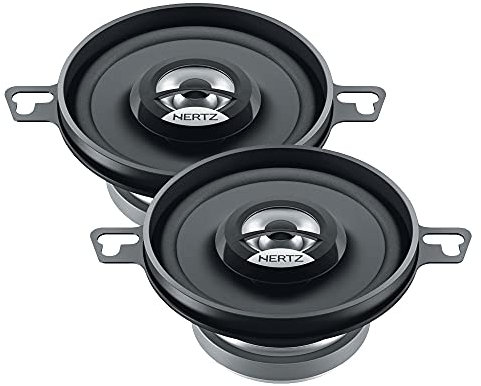 Hertz DCX 87.3 – Kompakte 2-Wege Koaxiallautsprecher 87 mm mit integriertem Hochtöner und Polypropylen-Membran, ideal für Armaturenbrett oder Tür, 60W max