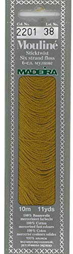 Madeira MOULINÉ Sticktwist 10 m uni 2201, tom