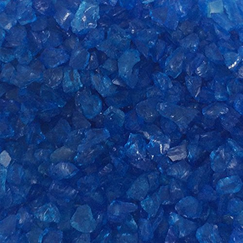 FUNSHOWCASE Jardin Féérique Miniature en Verre Miroir Galets Gravier Cristal comme Sable River Rock pour Aquarium décors, Fantastique, Jardin ou Cour, résine Rendant Jewel Craft DIY Project etc.