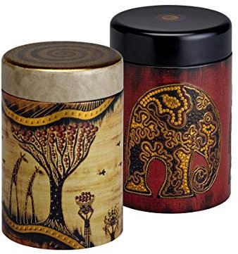 Eigenart Teedose Afrika rund 125g (2er Set)