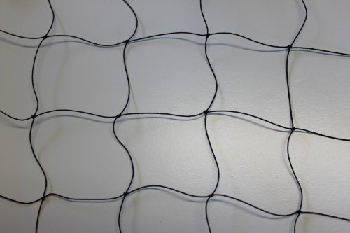 Teichnetz Teichschutznetz Vogelschutznetz Laubnetz schwarz Masche 8 cm Stärke: 1,2 mm Breite: 10,00 m Meterware