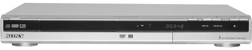 Sony RDR-GX330 Single Tray DVD Recorder, Silver