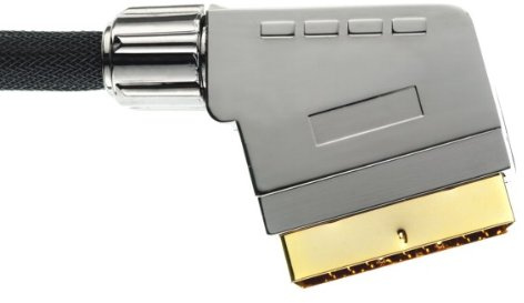 Eagle Faucon Noir Câble péritel 1,5 m Noir (Import Allemagne)