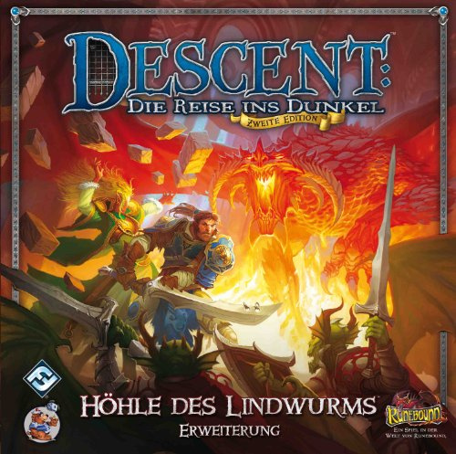 Heidelberger HEI0602 - Descent 2 Edition: Die Höhle des Lindwurms - Erweiterung