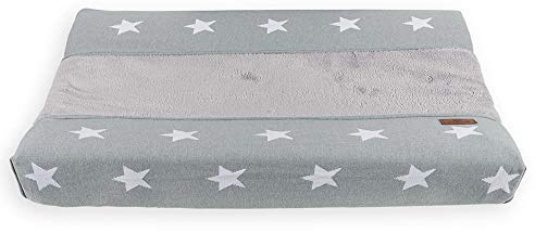 Baby's Only - Wickelauflagenbezug Star - Grau/Weiß - 45x70 cm