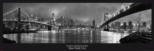 empireposter TP 834 New York - Manhattan Bridge - Brooklyn