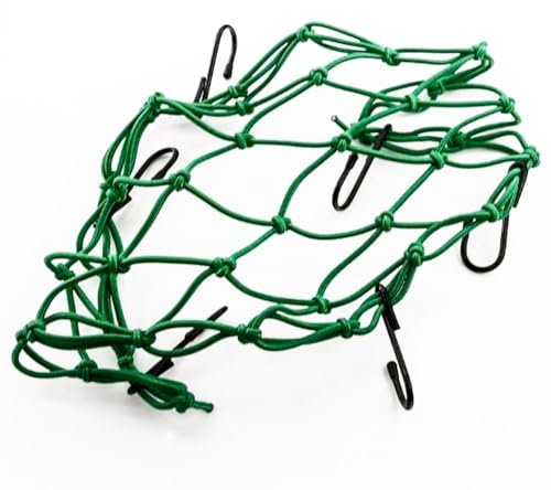 Puig 0788V Red Elástica Moto Universal, Verde