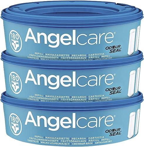 Angelcare Round Refill, 3 Pack, for Original Nappy Disposal System (not new classic xl)