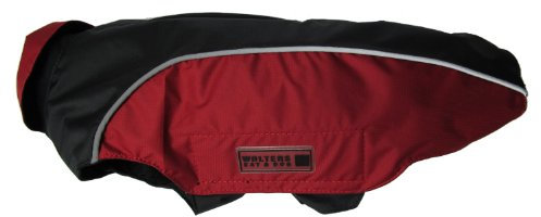 Wolters Cat & Dog Regenjacke Easy Rain, Rot, Hundemantel, Regenjacke, Polyester, Rot, Einfarbig, Klassisch, Hund
