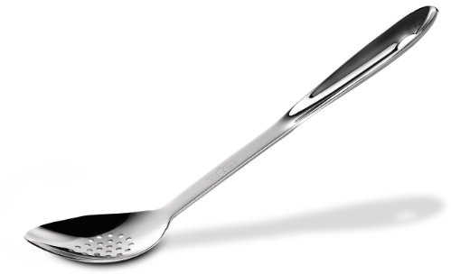 All-Clad Specialty Stainless Steel Kitchen Gadgets Slotted Spoon Kitchen Tools, Kitchen Hacks Silver