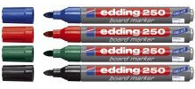 edding 250 Blue 10pc (S) Marker – Markers (Blue, Grey, Multicolour, Aluminium, 1.5 mm, 3 mm, 10 PC (S))