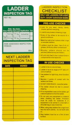Scan SCALADTAGI Ladder Tag Replacement Inserts - Pack of 10