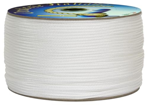 Corderie Italiane 006036753 Cordino Colorato Hobby, Bianco, Diametro 3 mm, 40 mt