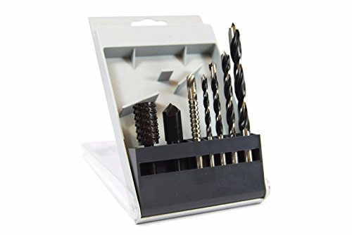 HSS Bohrerset (Metallbohrer) oder Holzbohrer-Set [HSS-Spiralbohrer-Satz] Ø 1-10 mm Bohrer-Set Kraft Werkzeuge Set Metallbohrer Stahlbohrer (Holzbohrer-Set)