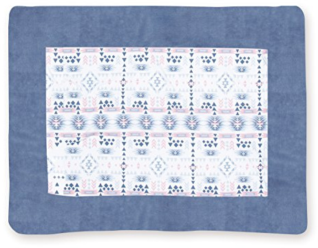 Bemini by Baby Boum 219APAWI62JP Laufgittereinlage / Krabbeldecke jersey/softy APAWI shade 75x95 cm ,blau