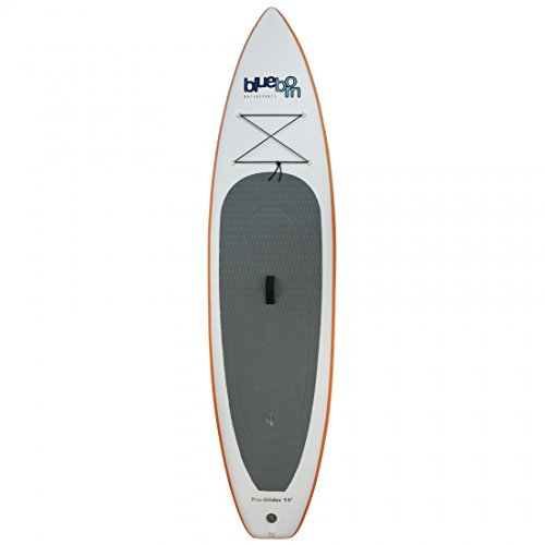Blueborn ProGlider 11 Stand Up Paddle Board 332x77x14 cm mit Pumpe Doppelkammer-System für SUP & Stand Up Paddling Board - Aufblasbar und robust