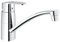 GROHE Eurostyle Cosmopolitan - Spültischarmatur (flacher schwenkbarer Auslauf, Einlochmontage, langlebig), chrom, ‎33977002
