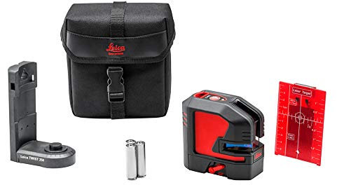 Leica Lino L2s – Kreuzlinienlaser mit innovativem magnetischem Adapter in Tasche (roter Laser, Arbeitsbereich: 25 m)