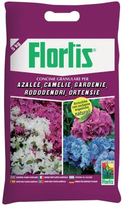 CONCIME GRANULARE AZALEE, CAMELIE, GARDENIE, RODODENDRI E ORTENS