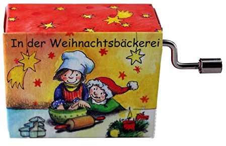 mugesh Spieluhr In der Weihnachtsbäckerei von Rolf Zuckowski - Schönes Geschenk für Musiker