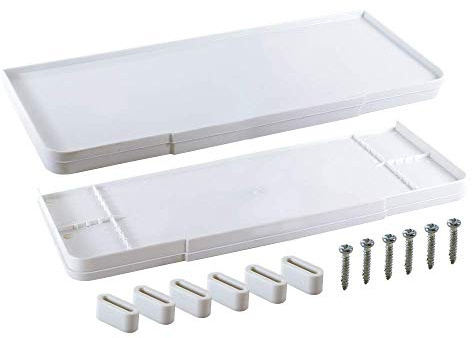 EZ-Flo 40271 Universal Replacement Toilet Tank Cover, White, 9 x 9 x 22.7
