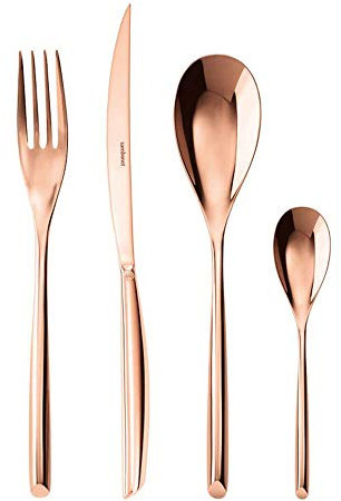 Sambonet Set 24 Posate Bamboo Copper 52719C-81 Rame