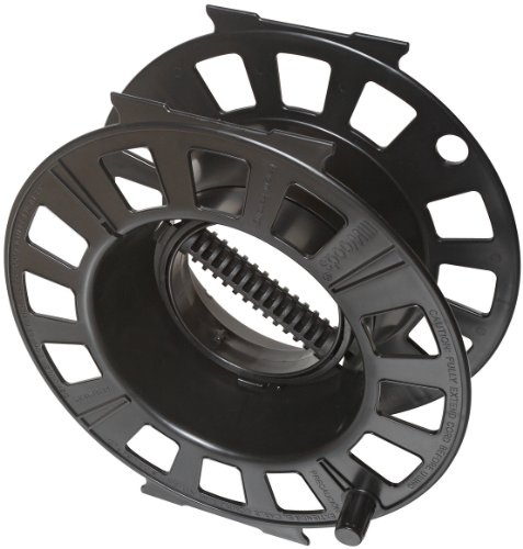 Woods 82870 - Avvolgicavo a incastro, può contenere fino a 4,5 m, 16/3 AWG, colore: nero