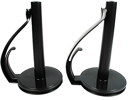 TUPPERWARE Küchenhelfer Halter Küchenrollen-Halter(2) schwarz Küchenrollenhalter