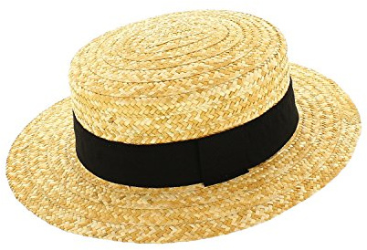 votrechapeau - Chapeau Paille - Canotier véritable - Taillle 53