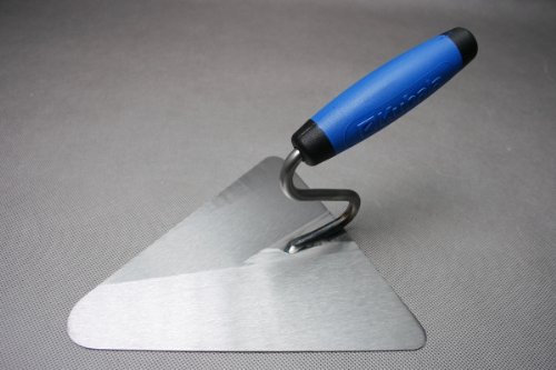 Spatola in Gesso – Spatola per intonaco, spatola Pittore, Acciaio Inox, Larghezza: 80 mm, Modello II