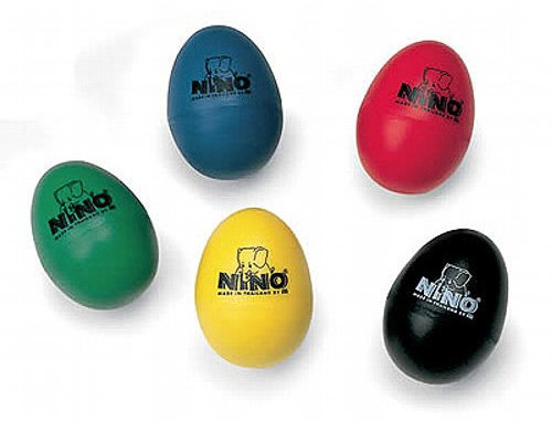 Nino Percussion NINO540L-BK Egg Shaker schwarz